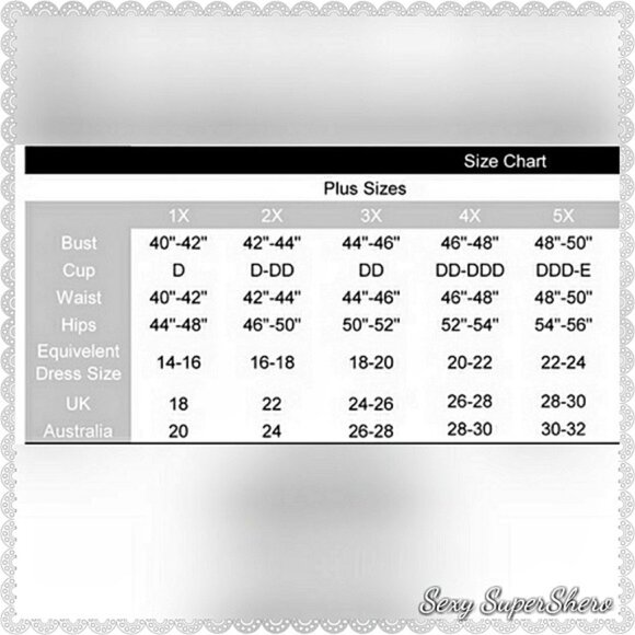 ๐๐ปFlirty Floral Lace Underwire Babydoll Lingerie Set - Picture 7 of 7